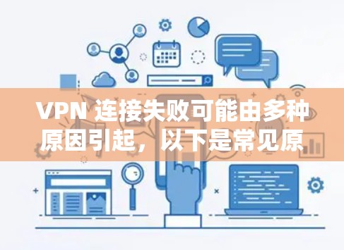 VPN 连接失败可能由多种原因引起，以下是常见原因及解决方法，请逐步排查