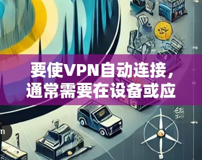 要使VPN自动连接，通常需要在设备或应用程序中配置自动启动和连接功能。以下是不同平台的设置方法