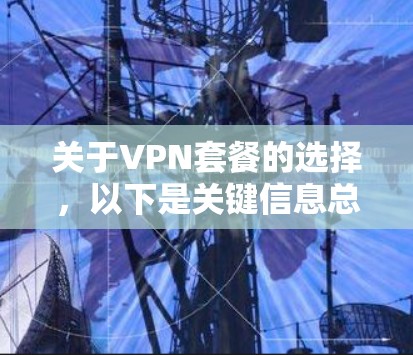 关于VPN套餐的选择，以下是关键信息总结及建议